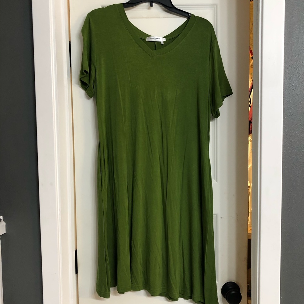 T-shirt dress for St. Patrick’s Day!